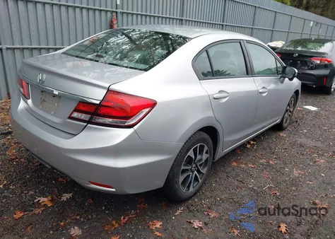 2014 Honda Civic Ex from USA, damaged, VIN 19XFB2F89EE200161